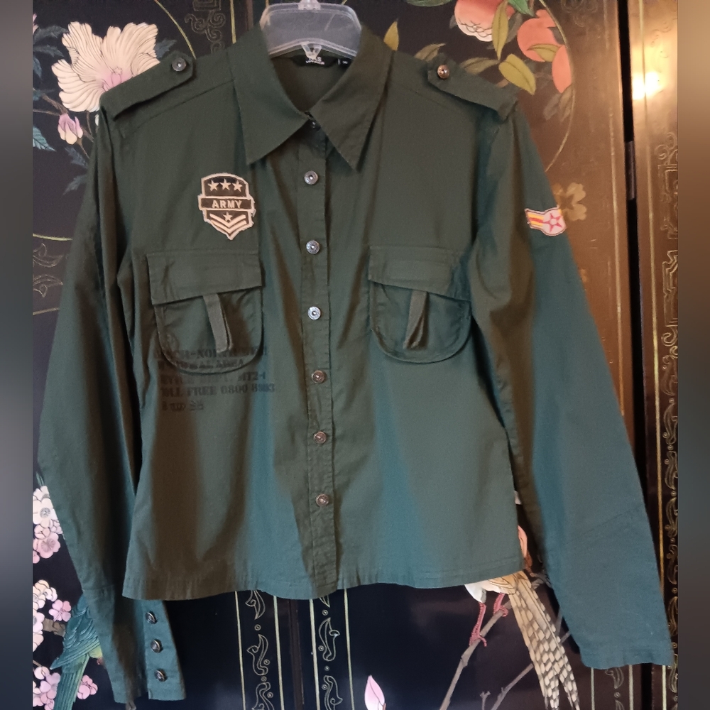 Army Shirt Button Down
